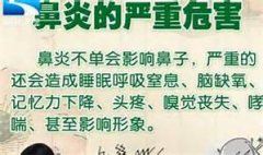 鼻炎的危害