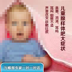 腺样体肥大的症状