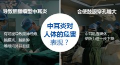 中耳炎的危害是什么